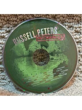 Russell Peters Outsourced Comedy CD One Size Green Silver